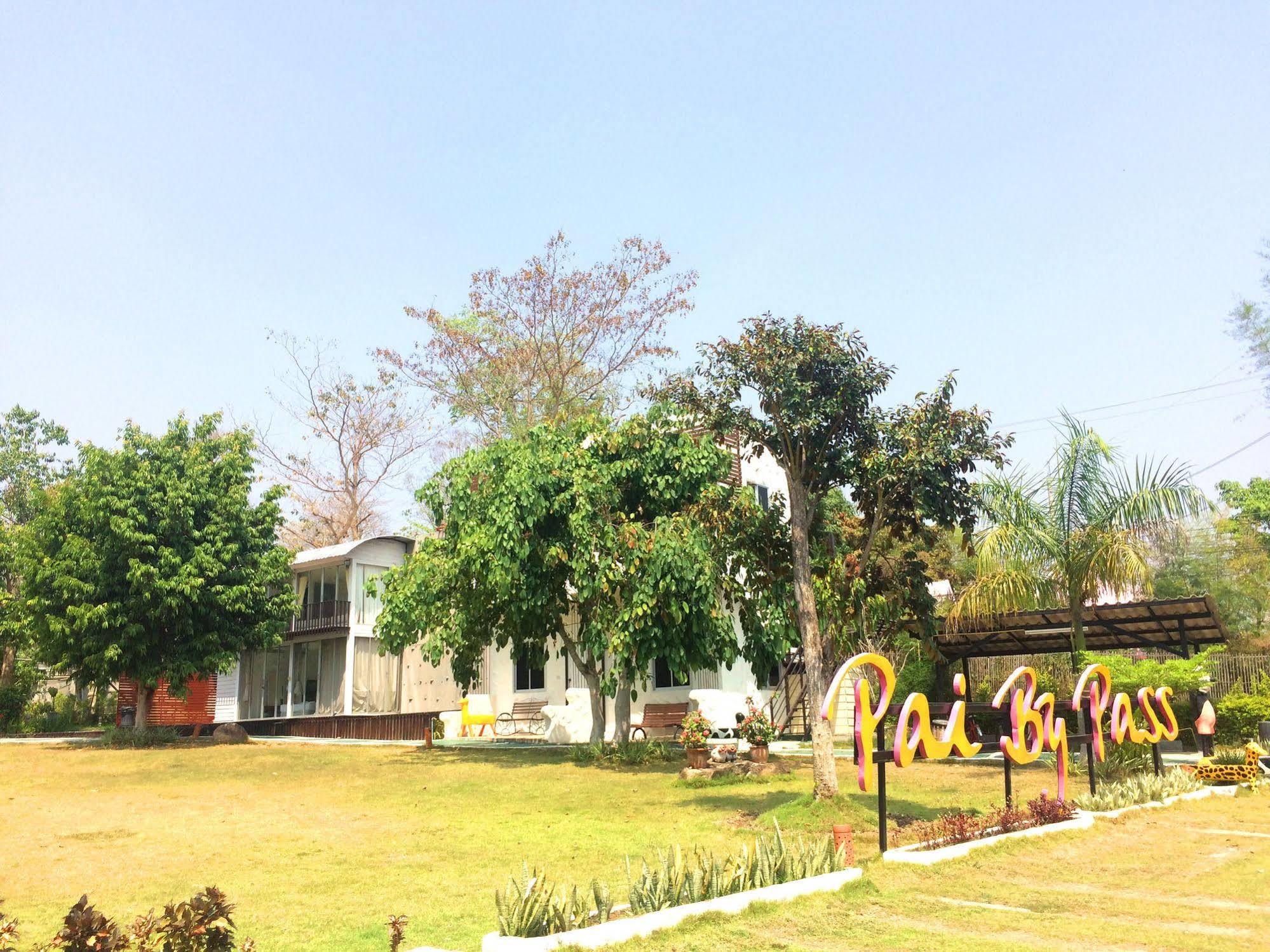ปอ อา ยอ Pai By Pass Hostel Bagian luar foto