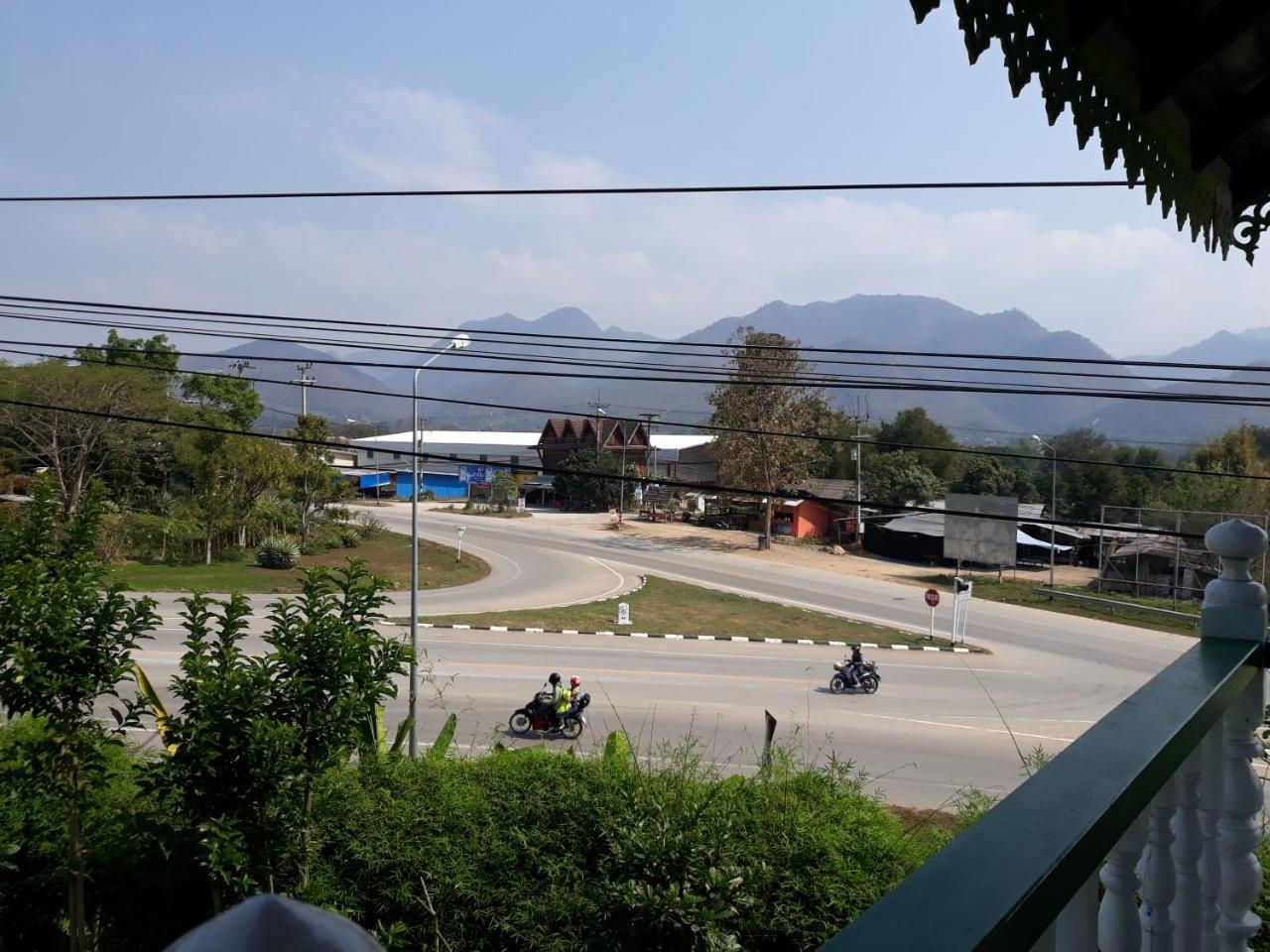ปอ อา ยอ Pai By Pass Hostel Bagian luar foto